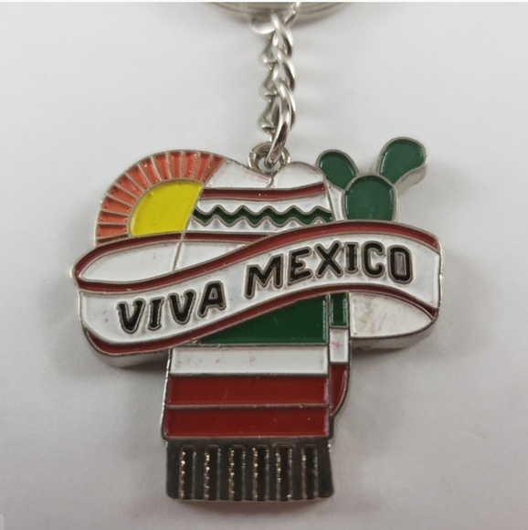 Viva Mexico Key Chain Souvenir From Mexico City - Picture 2 of 4
